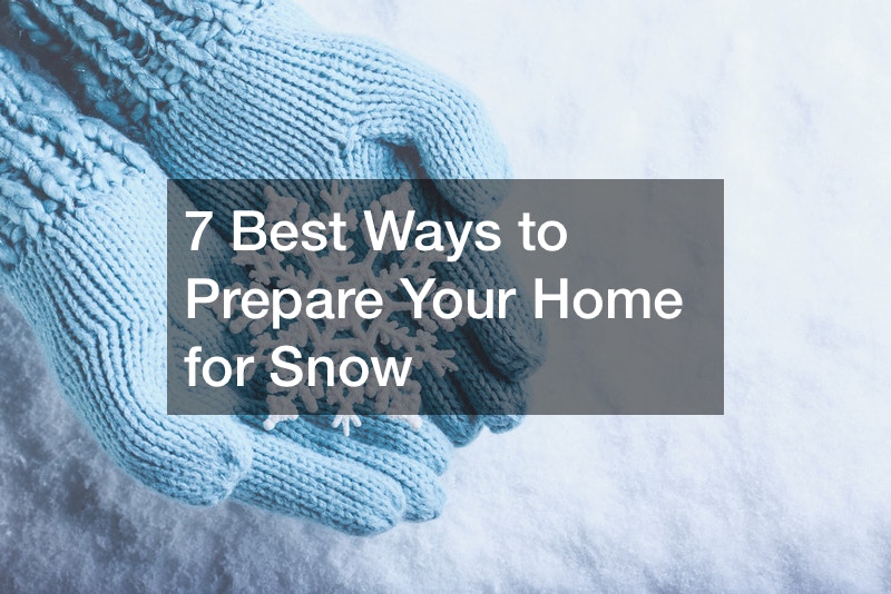 how to prepare for the snow